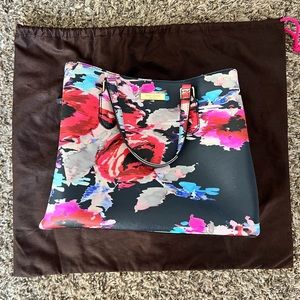 Kate Spade Navy Floral Purse